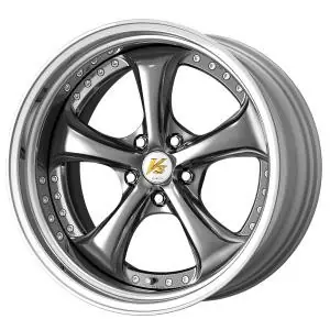 Work Wheels VS-KF 5x120 19x8.5+9 Brilliant Silver Black A Disk STEP RIM Flash Sale