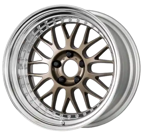 Must Have Work Meister M1 3p 4x100 18x14.5-4 H Disk Titanium Gold