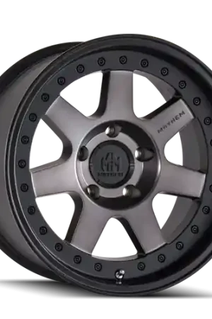 Mayhem Prodigy 8300 8x165.1 20x9+0 Matte Black W/Dark Tint Viral