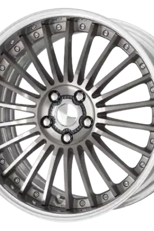 Work Lanvec Lf1 5x114.3 21x11.5+12 O Disk Trans Gray Polish Limited Offer