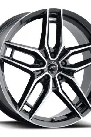 Platinum 464U Lotus 5X120 17x8 +35 Gloss Black w/Diamond Cut Face Order Now