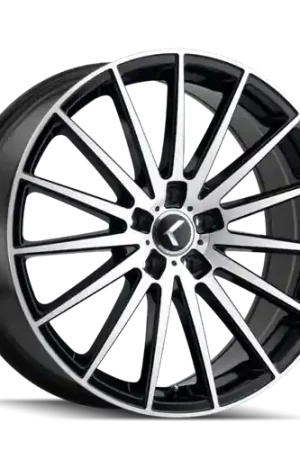 Budget Kraze Stunna 191 5x112 18x8+40 Black/Machined Face