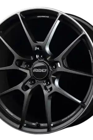 Volk Racing G025 5x112 19x9.0+27 Matte Gunblack / Rim Edge DC Next Day Delivery