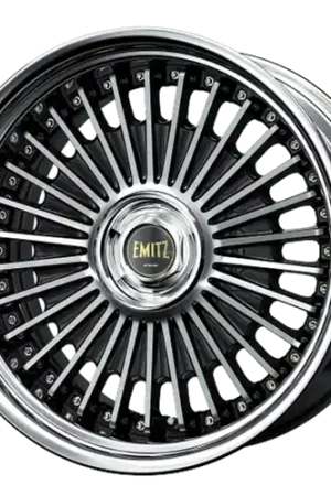 Work Emitz Black Polish 5x108 20x8.0 +12 Best Choice