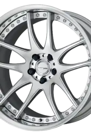 Trusted Brand Work Emotion Cr 3P 5x114.3 18x11-24 R Disk Burning Silver