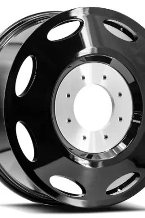 Flash Sale XF Dually Dually Inner 8x165.1 24x8.25 +100 Gloss Black