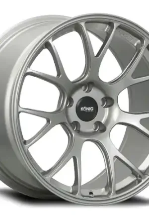 Grab Now Konig Forged F1M 5X114.3 18x9.5+25 Ash Silver Knurled Bead
