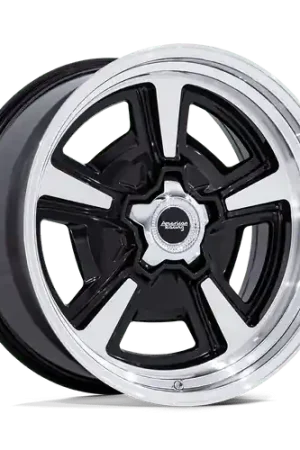 Buy Today American Racing Vintage VN517 MARAUDER 5X139.7 22x10 +6 GLOSS BLACK MACHINED W/ DIAMOND CUT LIP