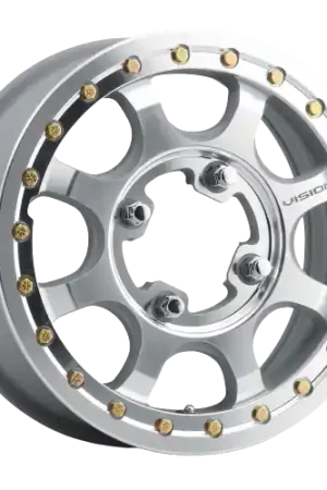 Vision ATV 351 Flow 4x156 15x7+13 As-Cast Machined Face Machined Ring/Lip Must Have