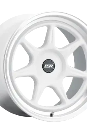 ESR Wheels CR SERIES CR7 5x100 18x8.5 +30 Gloss White Factory Price