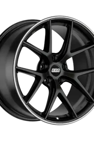 BBS CI-R 5x114.3 19x9.5 +40 Satin Black Polished Rim Protector Cheap