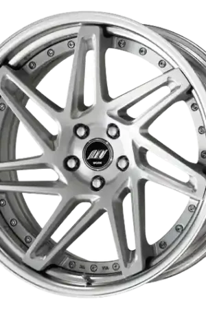 Work Zeast st3 5x114.3 20x10+0 O Disk Brush Silver Clear Authentic