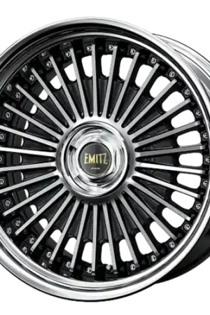 Big Sale Work Emitz Black Polish 5x114.3 19x8.0 +18