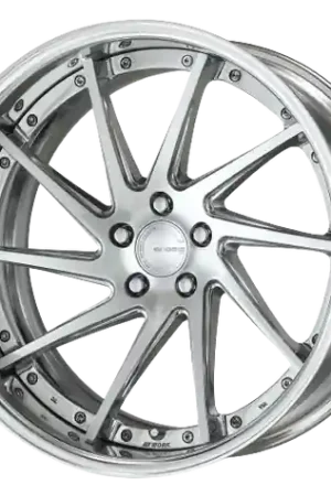 Work Gnosis Cvs 5x112 21x9+45 R Disk Composite Buffed And Brushed Professional Grade