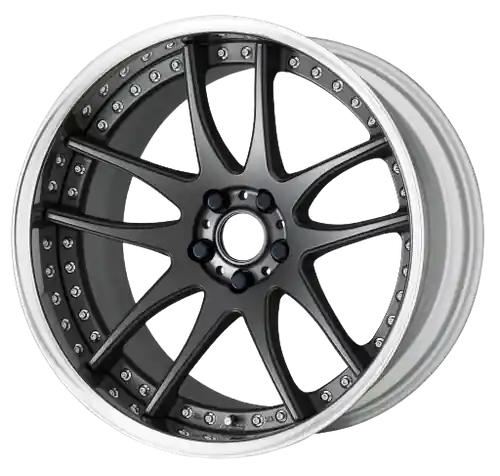 Work Emotion Cr 3P 5x108 19x14+3 A Disk Matte Gunmetal Next Day Delivery