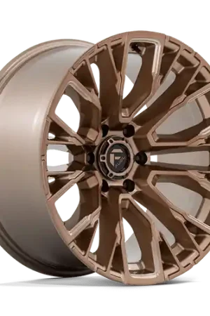 Limited Edition Fuel 1PC D850 REBAR 6X139.7 20X10 -18 PLATINUM BRONZE MILLED