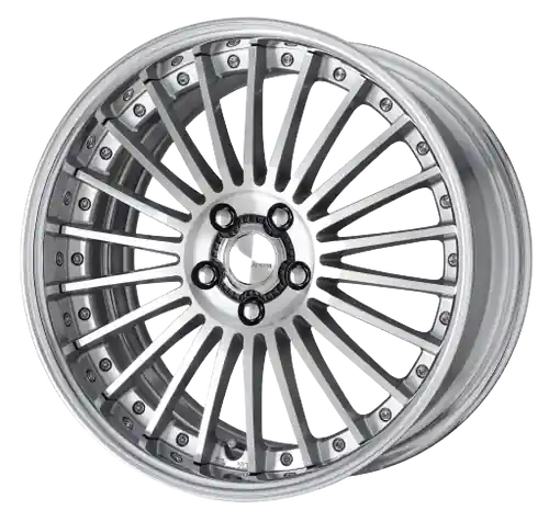 Work Lanvec Lf1 5x114.3 20x9+38 A Disk Machine Silver Polish Direct From Manufacturer