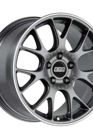 Get Yours BBS CH-R 5x120 19x9.5 +35 Satin Titanium Polished Rim Protector