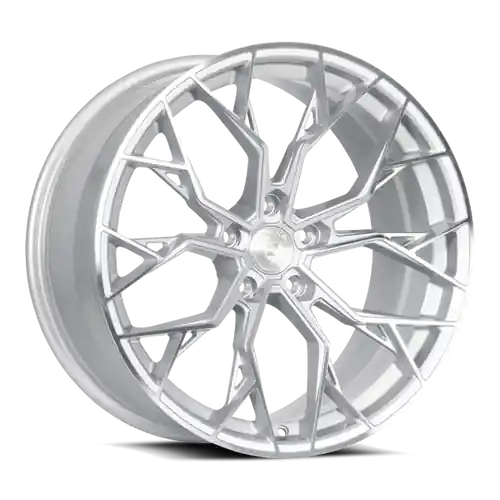 Super Sale DOLCE PERFORMANCE ARIA 5x120 20x10 +40 Gloss Silver Machined Face