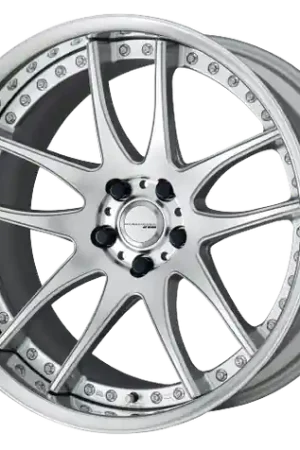 Work Emotion Cr 3P 5x120.65 19x10+17 L Disk Burning Silver Must Have