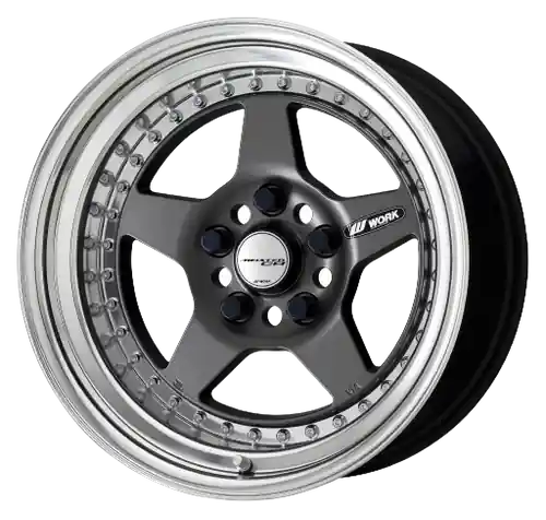 Work Meister Cr01 5x114.3 16x5+20 O Disk Matte Gunmetal Markdown