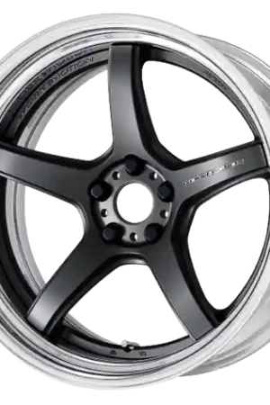 Work T5R 2P 5x100 18x8 +0 Matte Gunmetal Seasonal Sale