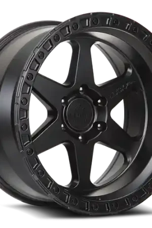 LOCK OFFROAD OLYMPUS 6x139.7 17x9 -35 Matte Black W Matte Black Ring Budget