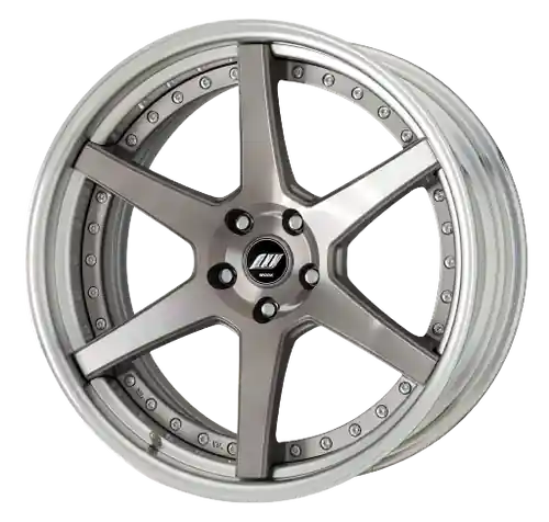 In Demand Work Zeast St1 5x114.3 20x10.5+0 R Disk Transparent Grey Polish