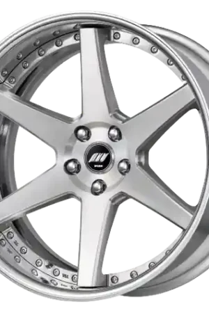 Limited Edition Work Zeast Black Label Bst1 5x115 20x11.5+22 R Disk Brush Silver Clear