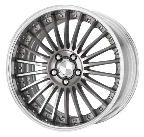 Seasonal Sale Work Lanvec Lf1 5x114.3 21x9+38 O Disk Trans Gray Polish
