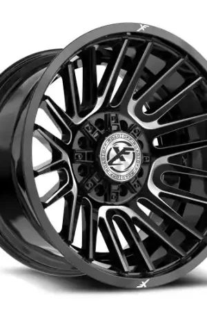 Exclusive Offer XF Off-Road XF-234 8x165.1/8x170 20x10 -24 Gloss Black & Milled