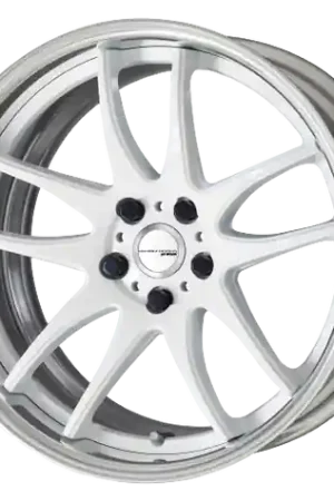 Work Cr 2P 5x100 20x11.5 +12 Gloss White New Arrival