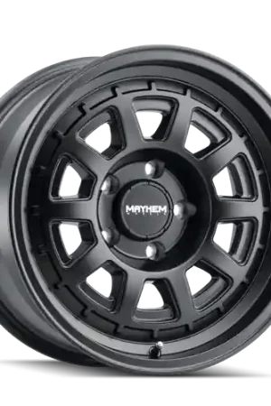 Mayhem Voyager 8303 6x139.7 17x8.5+18 Matte Black High Quality