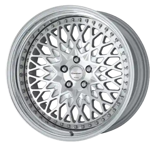 Fan Favorite Work Gran Seeker Ccx 5x120 19x9+32 R Disk Machined Silver Polish