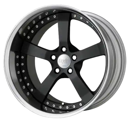 Crafted Work Equip E05 5x108 22x11+64 o disk Black Anodized