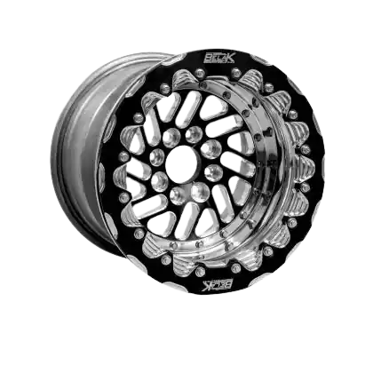 Latest Belak Industries Series Twisted Wheel - Single Beadlock 4x100 13x10 -13