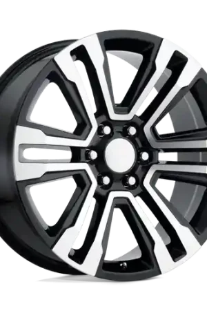 Performance Replicas PR182 6X139.7 26X10 +31 GLOSS BLACK MACHINED Brand New
