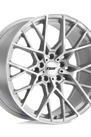 TSW SEBRING 5X108 20X10 +40 SILVER W/  MIRROR CUT FACE Premium