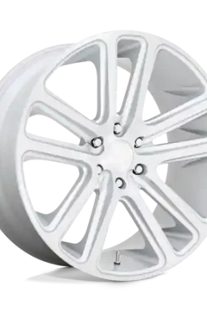 Discount DUB 1PC S257 FLEX 6X139.7 26X10 +30 GLOSS SILVER BRUSHED FACE