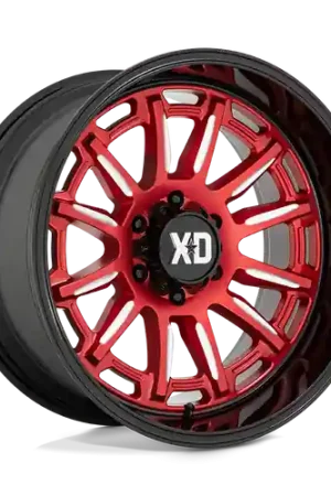 Limited Offer XD XD865 PHOENIX 6X139.7 20X9 +0 CANDY RED MILLED WITH BLACK LIP