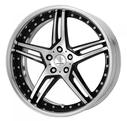 While Supplies Last DURANDAL DD5.2 BLACK POLISHED 5x108 19X8.5 +17MM