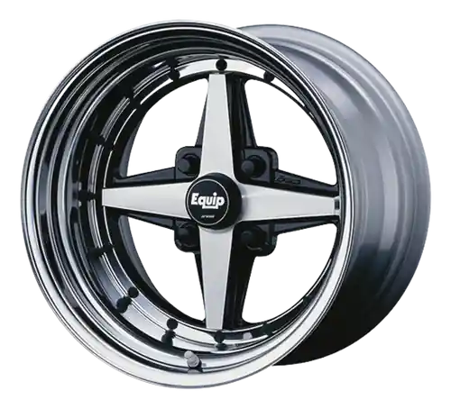 Seasonal Sale Equip 01 Black Polish 4x100 15x7.5 -22