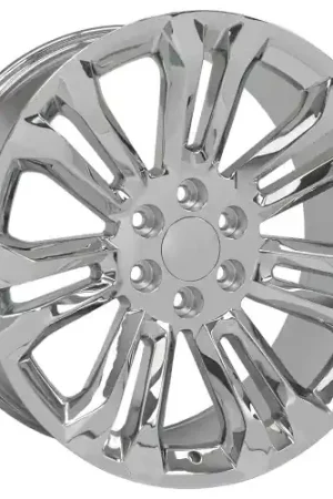 Trusted Brand OE Wheels CV43B 6x139.7 22x9+24 Chrome