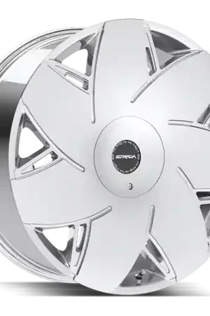 STRADA Turbina 5x115/5x120 24x9.5 +15 Chrome Free Returns