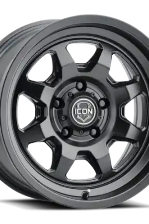 Icon Alloys NUEVO 5x139.7 17x8.5 0mm SATIN BLACK Today Only