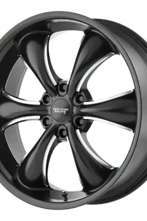 American Racing AR914 TT60 TRUCK 6X120 20X8.5 +15 SATIN BLACK  MILLED Same Day Shipping