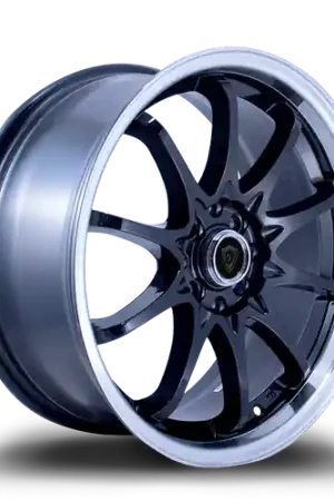 G - LINE ALLOYS G1018 4x100/4x114.3 17x7.5+35 BLACK / MACHINED Certified
