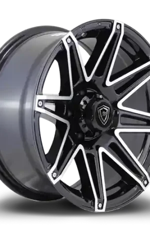 WHITE DIAMOND W2759 5x114.3 17x8-10 BLACK / MACHINED Time-Limited