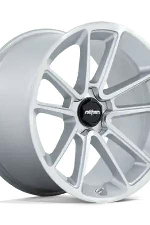 Trending Rotiform 1PC R192 BTL 5X112 22X10 +20 GLOSS SILVER WITH MACHINED FACE