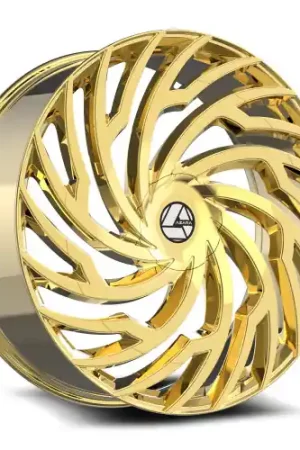 Direct From Manufacturer Azara AZA-536 5x114.3/5x120 20x8.5 +35 Nano Gold